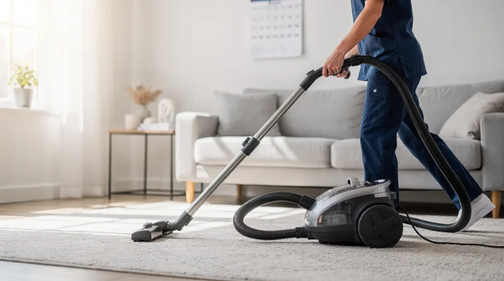 Most carpet manufacturers recommend professional cleaning about every 12 to 18 months.; Homes with heavier