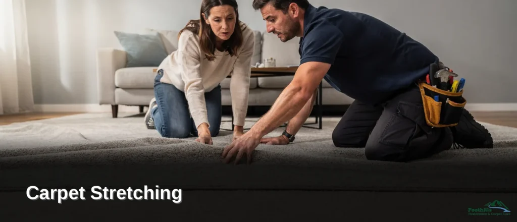 Carpet Stretching: When to Repair vs. Replace Buckling Carpet